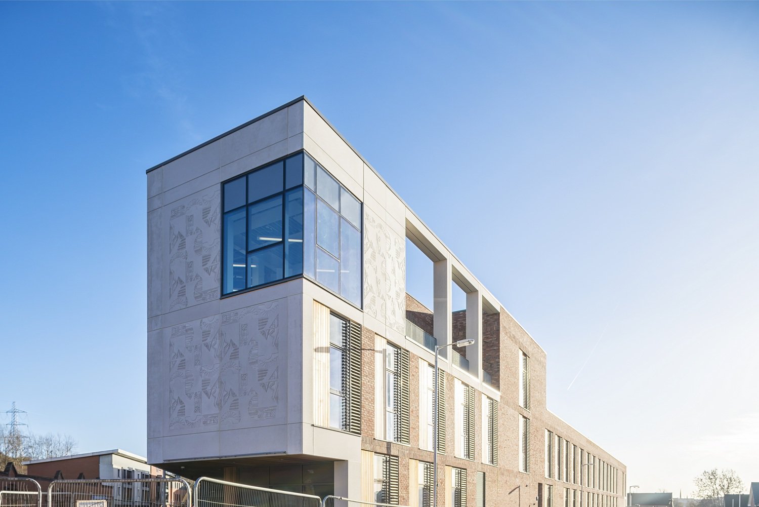 Exterior of the Woodside Gorbals healthcare centre