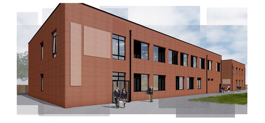 Image of the proposed East Point Academy to be built by Morgan Sindall Construction
