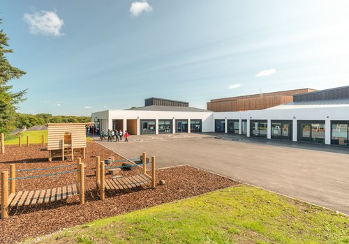 Stoneywood School built by Morgan Sindall Construction