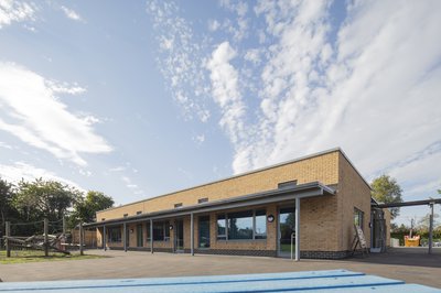 The front of the Hanborough School