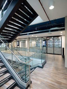 Staircase and landing area