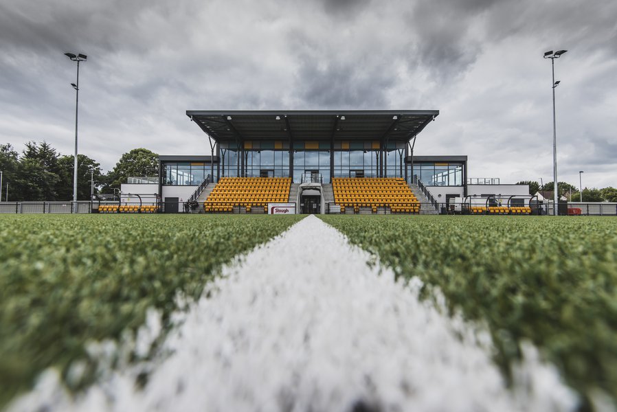 A view of Arbour Park Sports ground, image is taken from the sports pitch