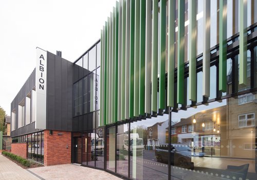Image of Albion School which was built by Morgan Sindall Construction