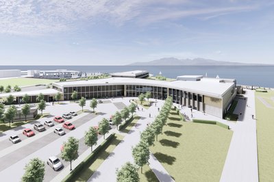 Ardrossan Academy artist's impression