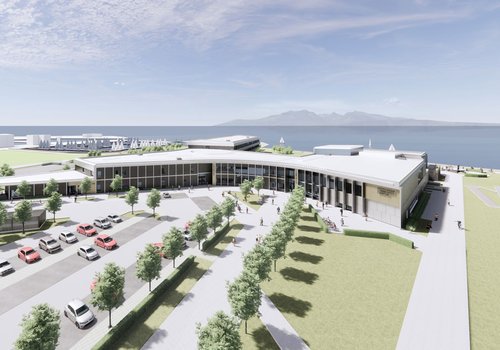 Ardrossan Academy artist's impression