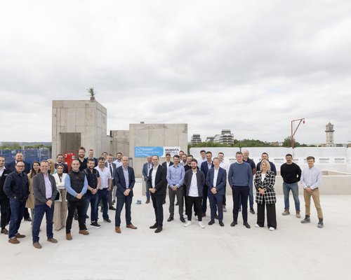 Brandon Road Topping Out event