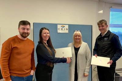 CEIS Ayrshire laptops