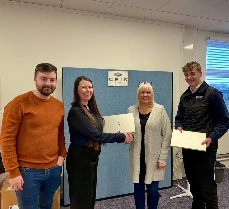 CEIS Ayrshire laptops