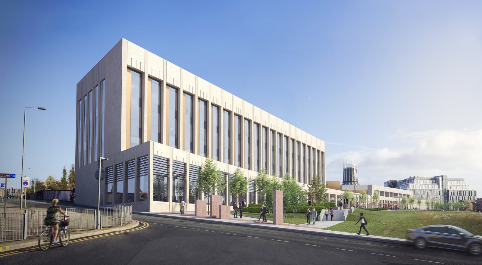 Image of the proposed Copperas Hill development to be built by Morgan Sindall Construction