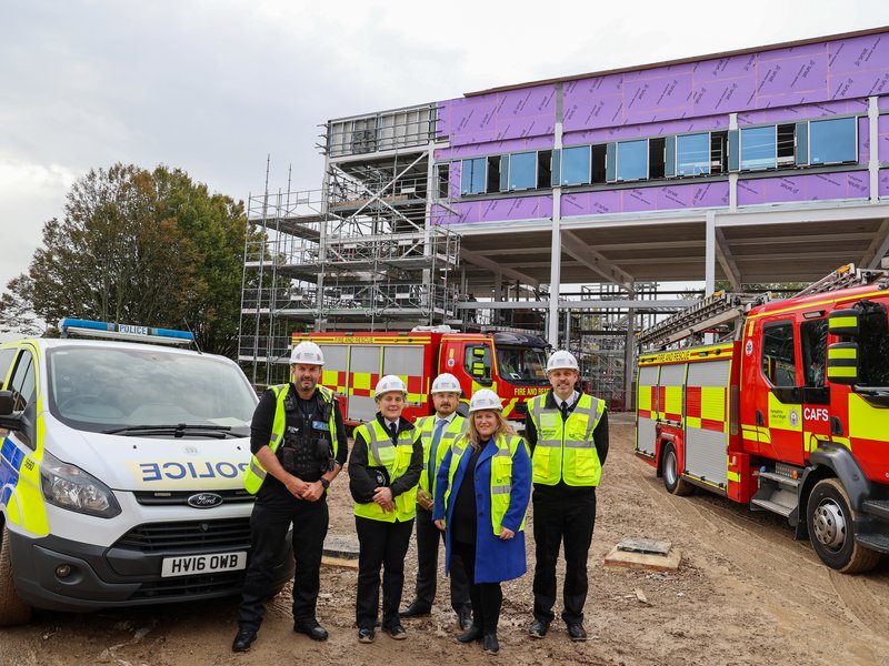 Cosham Police-Fire-68