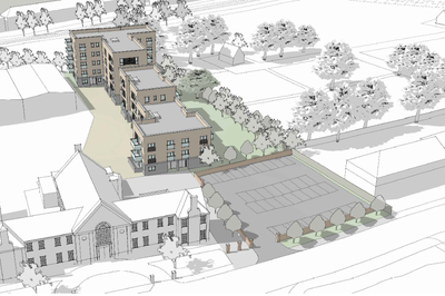 Design for the Victoria Road Residential development in Portslade