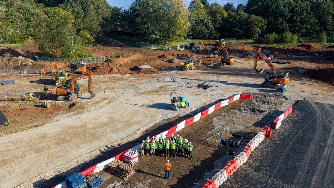 Enabling works have begun at Foxwood 2
