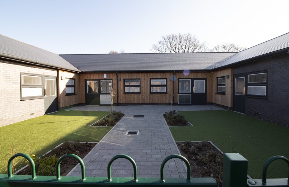 The outside of the Glenwood School student accommodation facilities