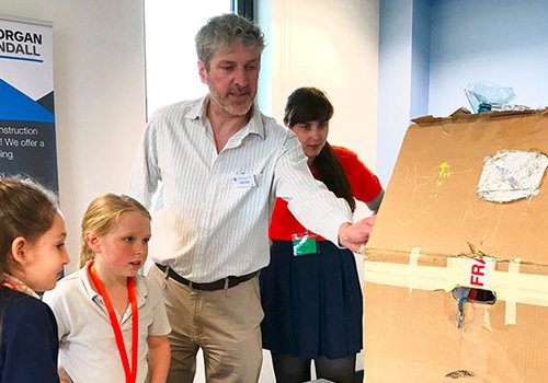 Morgan Sindall Construction team at the Grow your own home Challenge event