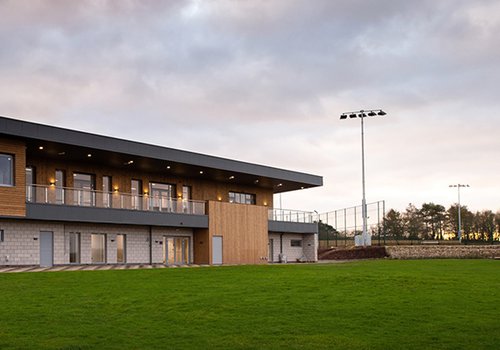 Image of Hitchin Cricket Club, built by Morgan Sindall Construction