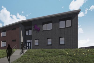 image of the proposed Horsforth School to be built by Morgan Sindall Construction