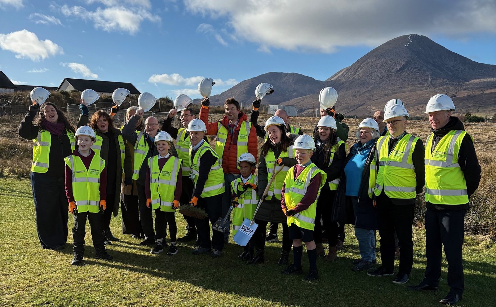 Broadford turf cutting 2