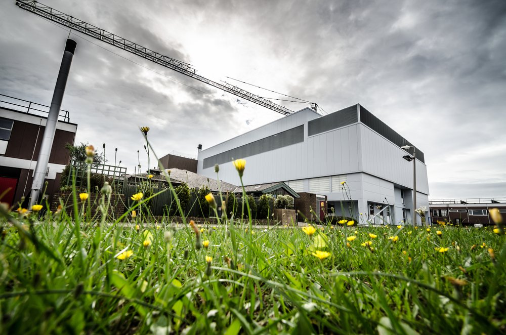 Exterior image of the James Paget Hospital theatre refurbishment