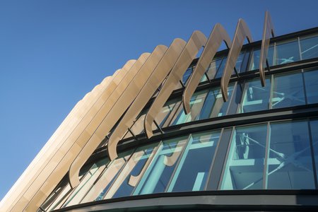 The front of the Oastler Building at the University of Huddersfield which was built by Morgan Sindall Construction