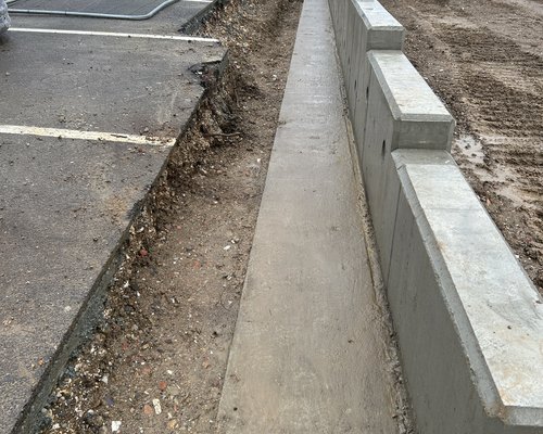 RC Retaining Wall