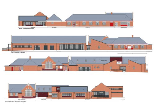 Image of the proposed Roydon School Building to be built by Morgan Sindall Construction