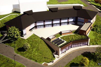 Proposed design for the South West Institute of Technology building
