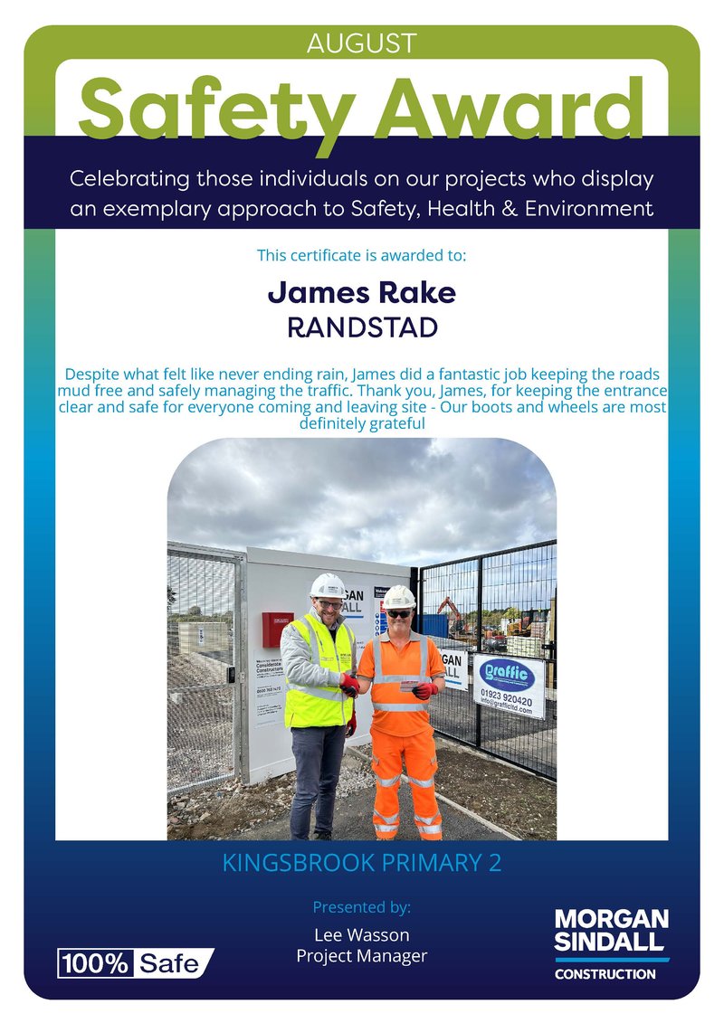 Safety Award - KP2