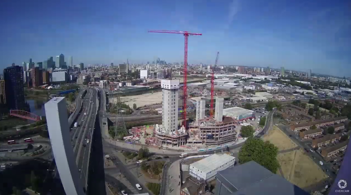 Manor Road timelapse footage Sindall Construction