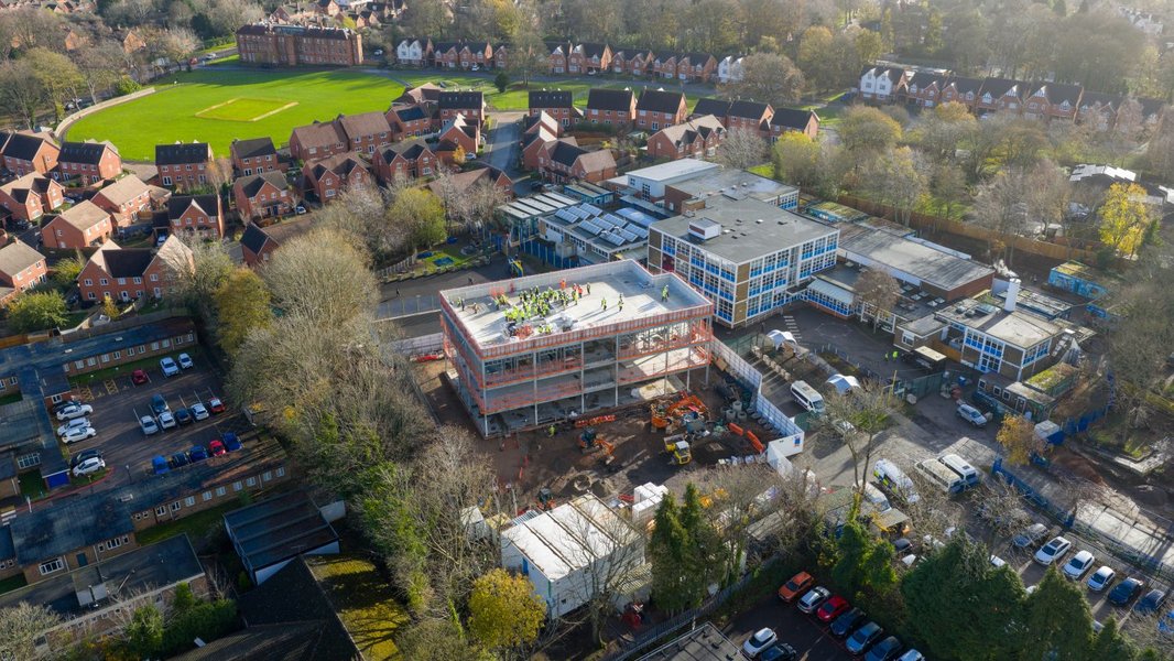 Selly Oak drone image 1