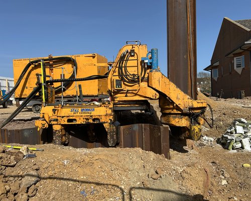 Silent Sheet Pile Press 2