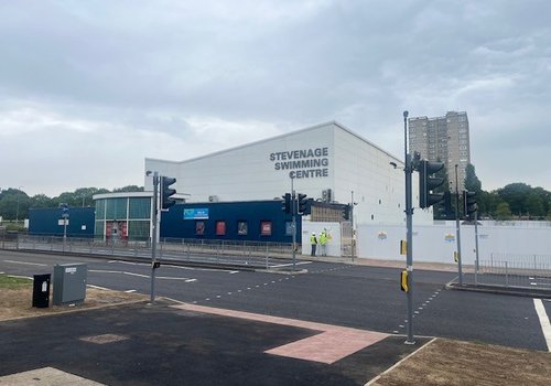 Stevenage Leisure Centre - St George's Way crossing