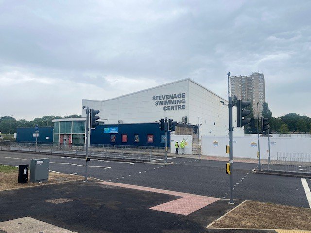 Stevenage Leisure Centre - St George's Way crossing
