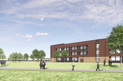 The Kingsbrook School expansion - CGI 1