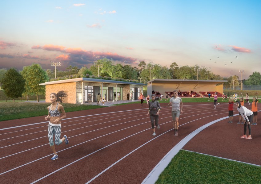 SOSC Athletics Pavilion CGI