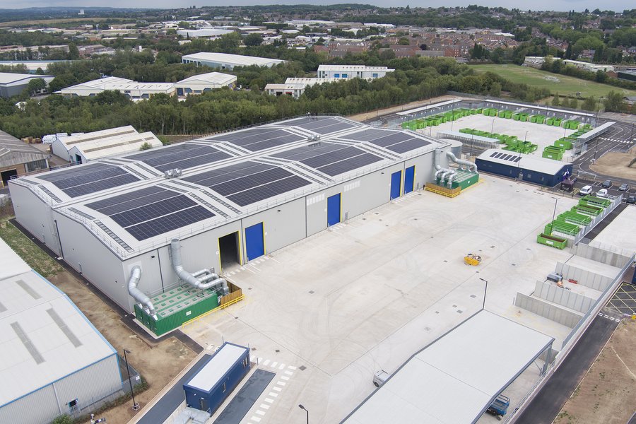 Walsall Waste Transfer Facility External Shot