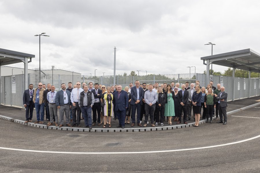 Walsall Waste Transfer Facility Handover Group Photo