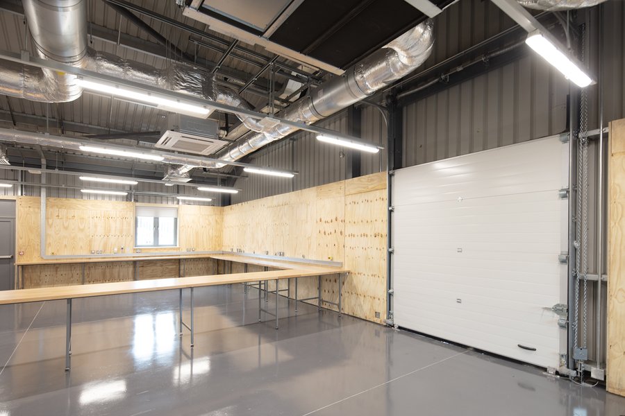 Walsall Waste Transfer Facility Interior