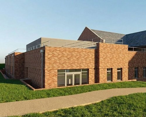 West Elevation - render