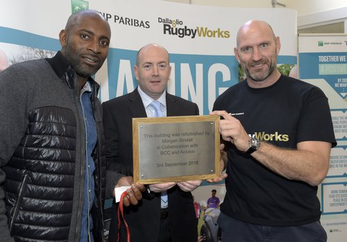 Lawrence Dallaglio opens Birmingham Kings Centre school built by Morgan Sindall Construction