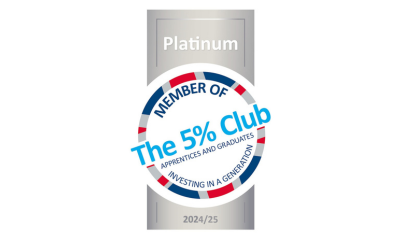 5% Club Platinum Standard award