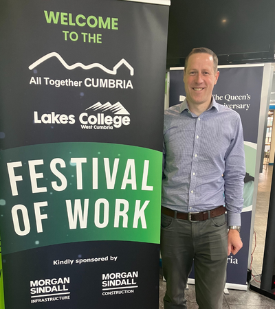 Andy Dodds, Social Enterprise Manager at the Festival of Work 2024