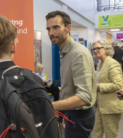 Josh McAlister, MP for Whitehaven and Workington attended the Festival of Work 2025