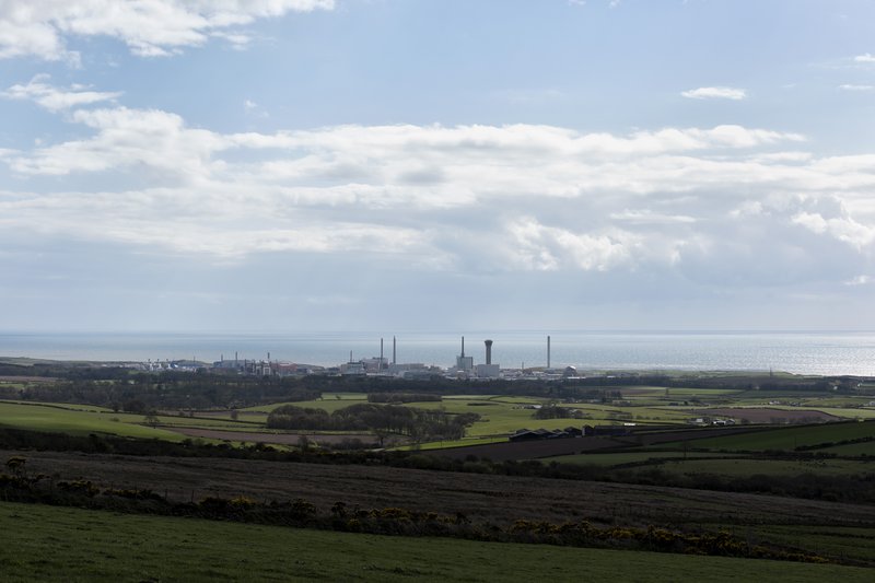 A panoramic view of the Sellafield site